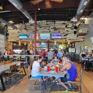 Roger's Roadhouse seating area.