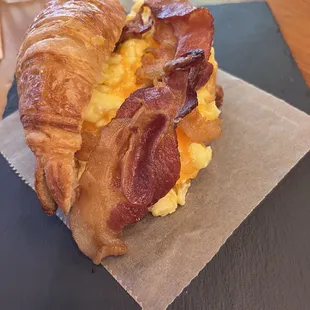 Bacon Egg and Cheese Croissant