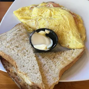 Salmon Omelette