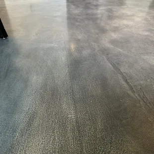 Different colors and there's a line from the repair