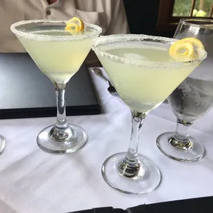 Lemon drop martini