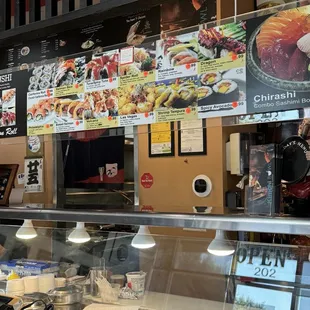 Sushi items