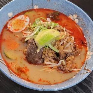 Spicy Tonkotsu with beef