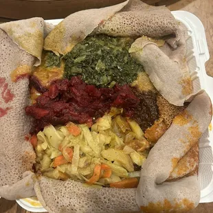 4. Veggie Combo 5 items