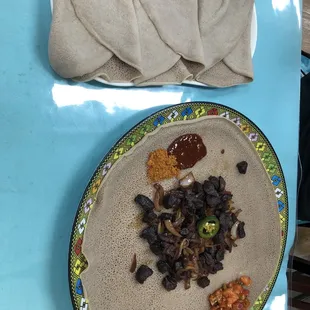 My and my gf are visiting the DC area and found this place for lunch. We ordered the Yametade Tibs which was delicious and very filling.