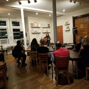 Late night performances and coffee