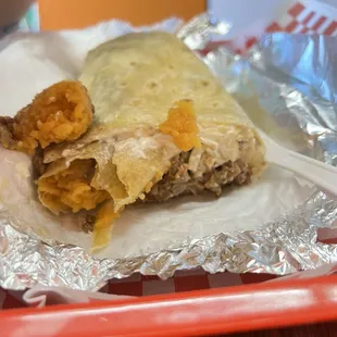 Inside the Supreme Burritos