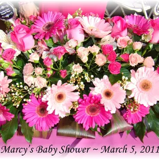 A beautiful flower arrangement for your special day!