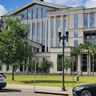 The view as you exit Rojas Pizza.  Yes, it's a  busy lunch location, but grab whole pies for dinner later in the day
