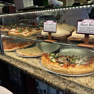 Pizzas and pizza rolls