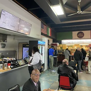 Interior - now with Bagels R Us inside!