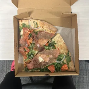 2 Prosciutto slices with a drink for $8.99