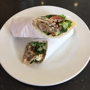 Lamb and beef gyro: $9