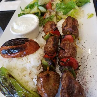 Shish Kebab plate! 10/10