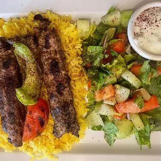 Adana Kebab Plate