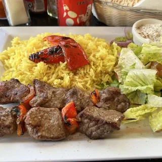 Lamb Shish Plate