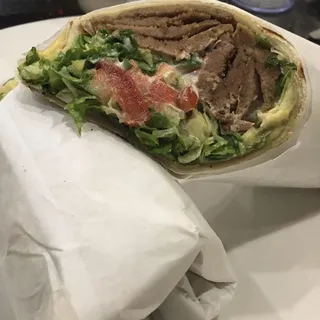 Lamb and Beef Wrap