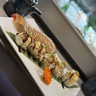 Baked Lobster Roll