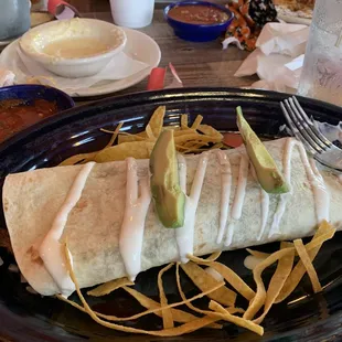 Baja Grilled Steak burrito