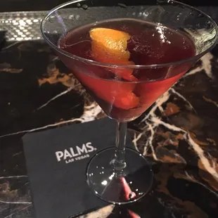 Pomegranate Martini yum