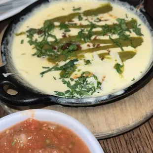Roasted Poblano Queso