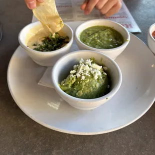The Trio - guac, quest, salsa