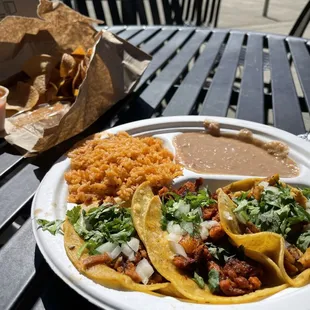 3 Taco Plate