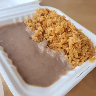 Side Rice and Beans