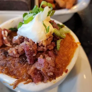 Loaded mashed potatoes