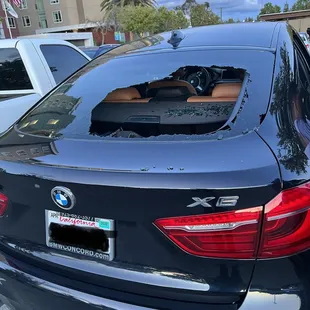 What can happen to you if you have dinner here. Two of our cars, and two other patrons also had their cars broken into in daylight.