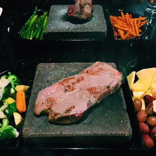 Ny Steak on Stone