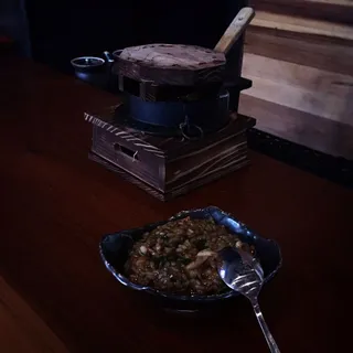 Japanese Mushroom Rice Hot Pot**