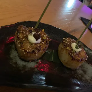 Robata Grilled Scallops