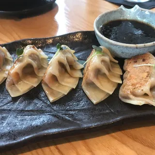 Wagyu Beef and Kimchi Dumplings