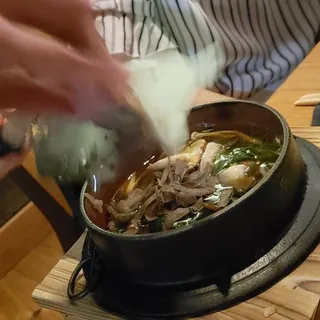 Japanese Mushroom Rice Hot Pot