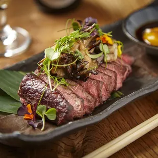 steak, food