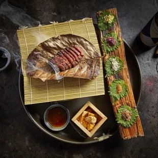 steak, food
