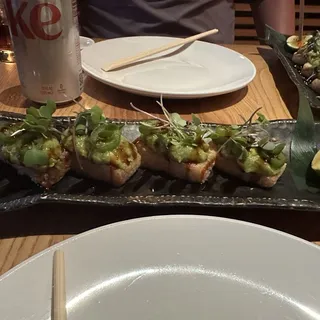 Avocado with Crispy Rice