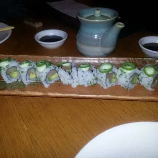 Hamachi Serrano Roll*