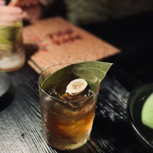 Banana old fashioned