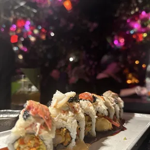 Maine Lobster Sushi