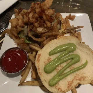 Kimchi BBQ Burger