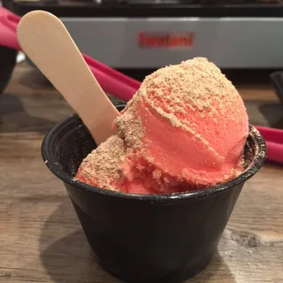 Pint Strawberry Sherbet...