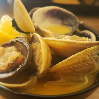 Miso Garlic Clams...