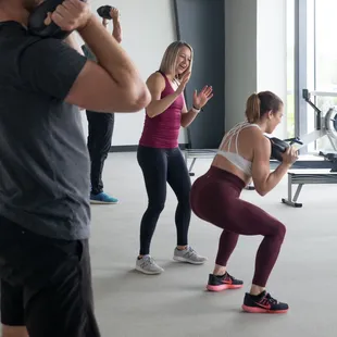 Yoga and fitness classes included in your day pass or membership