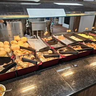Breakfast buffet