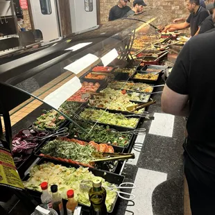 Buffet with so many options