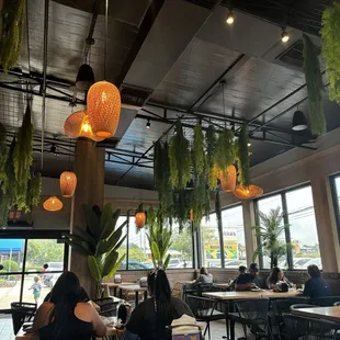 Additional dining area with plenty of space.