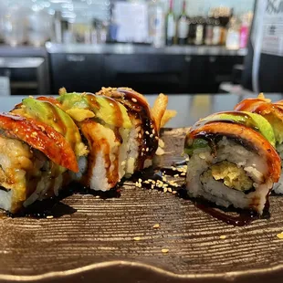 sushi, sushi and sashimi, food, sashimi