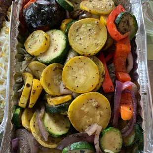 grilled veggies